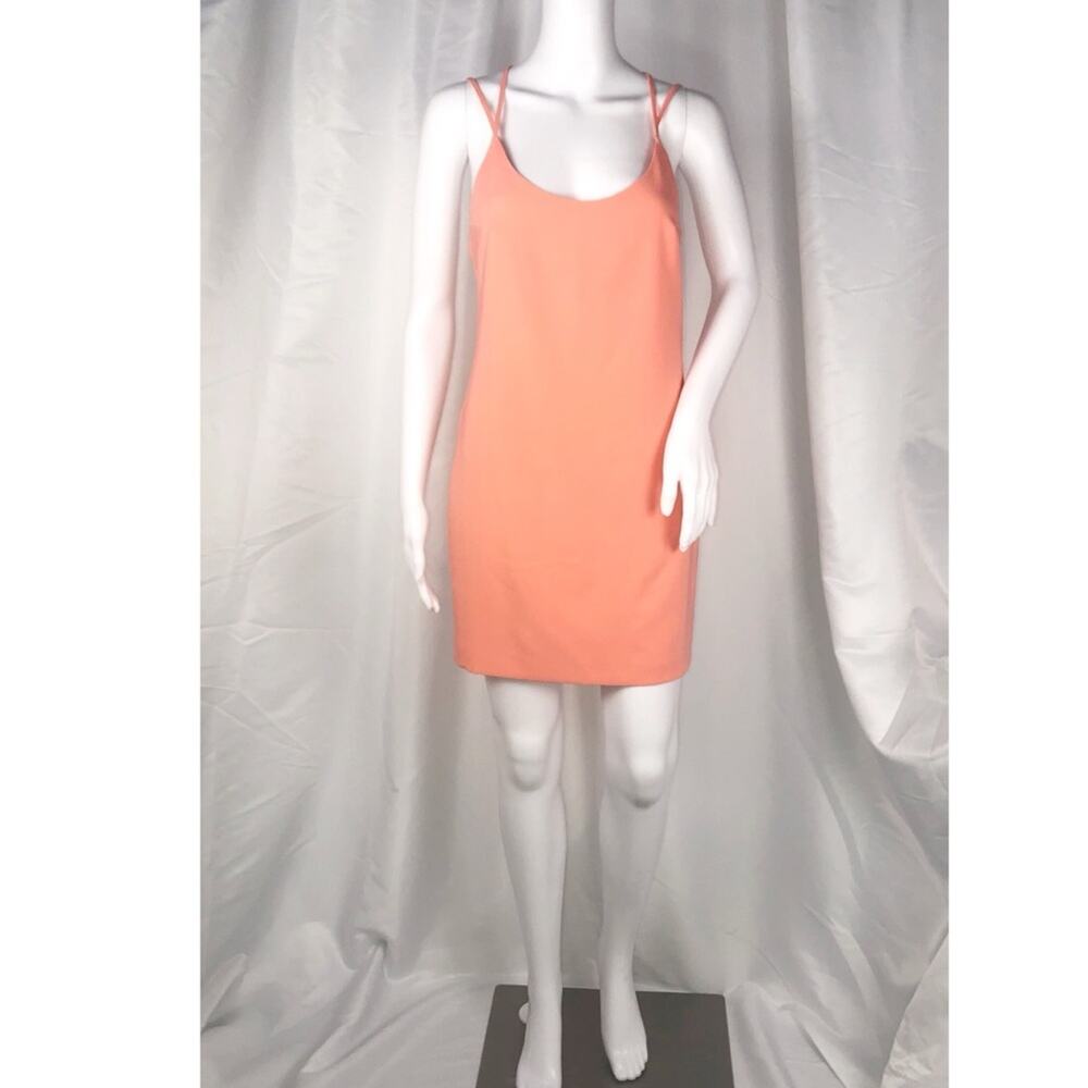 French Connection Coral Backless Strappy Slip Dress Size 10 - Picture 7 of 16